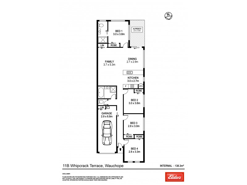 11B Whipcrack Terrace, Wauchope NSW 2446 Floorplan