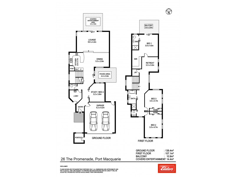 26 The Promenade, Port Macquarie NSW 2444 Floorplan