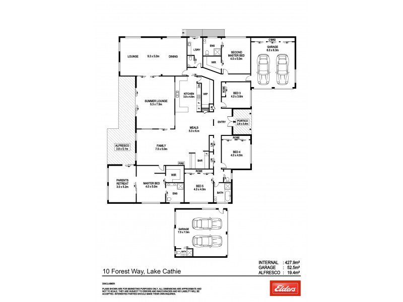 10 Forest Way, Lake Cathie NSW 2445 Floorplan