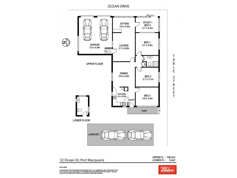 32 Ocean Drive, Port Macquarie NSW 2444 Floorplan
