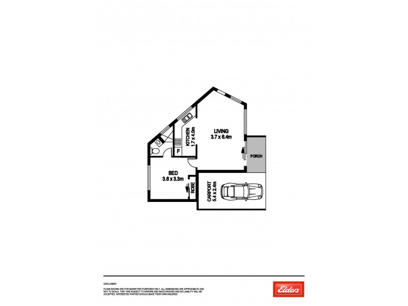 2/6 Hastings River Drive, Port Macquarie NSW 2444 Floorplan