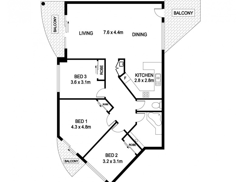 5/48 Pacific Drive, Port Macquarie NSW 2444 Floorplan