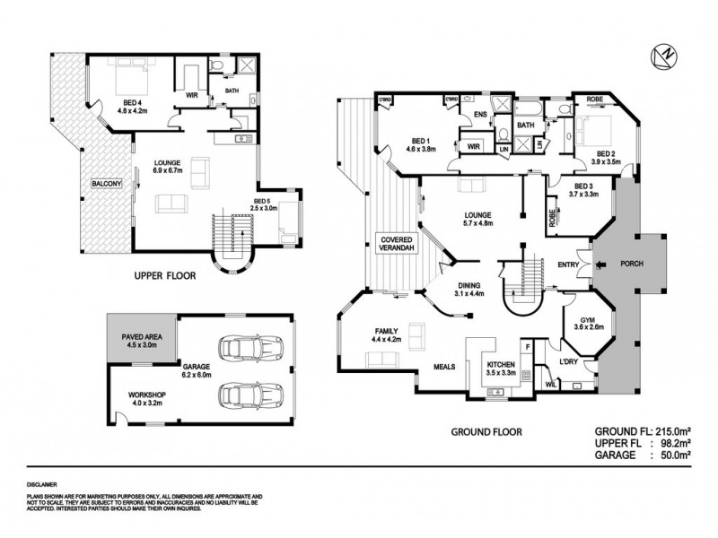 135 River Park Road, Port Macquarie NSW 2444 Floorplan
