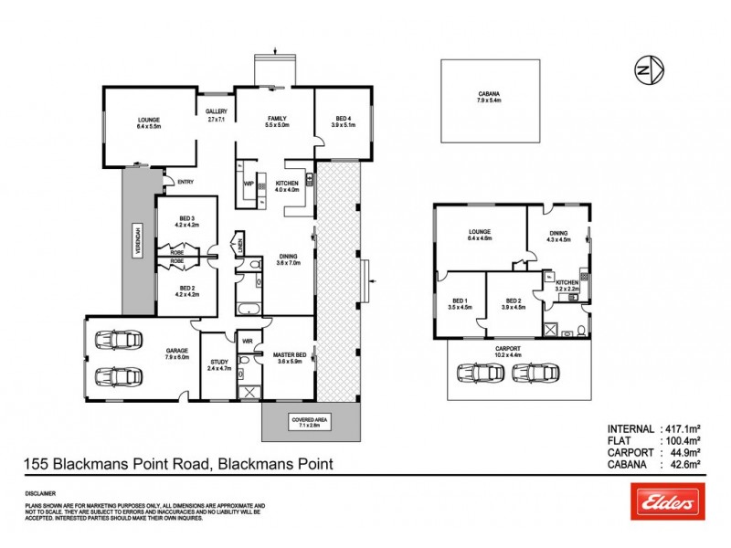 155 Blackmans Point Road, Port Macquarie NSW 2444 Floorplan