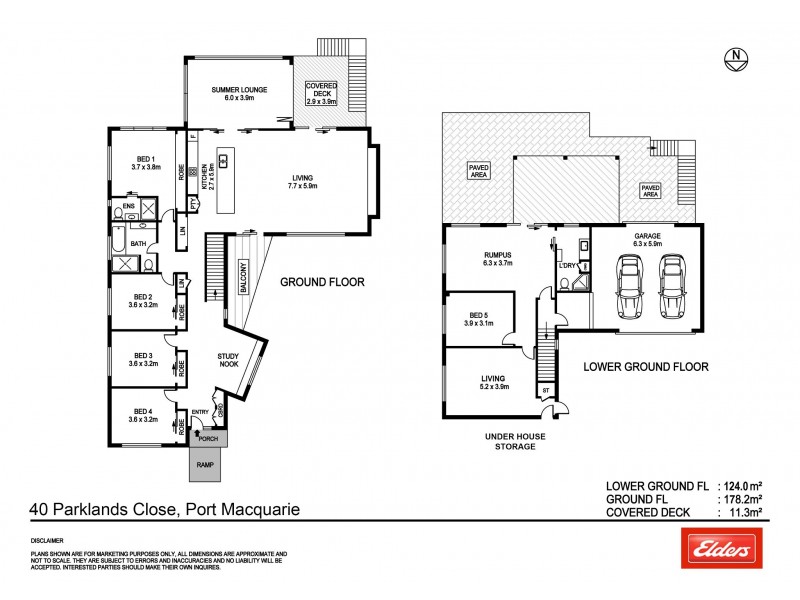 40 Parklands Close, Port Macquarie NSW 2444 Floorplan