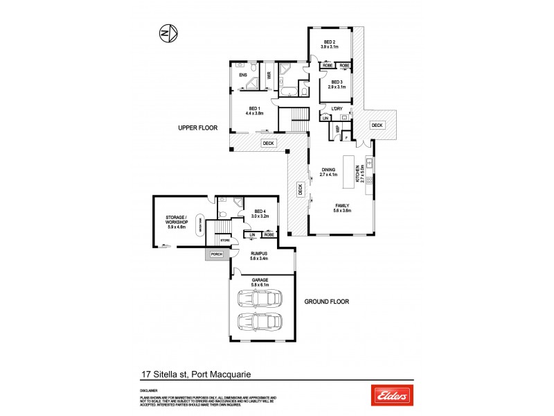 17 Sitella Street, Port Macquarie NSW 2444 Floorplan