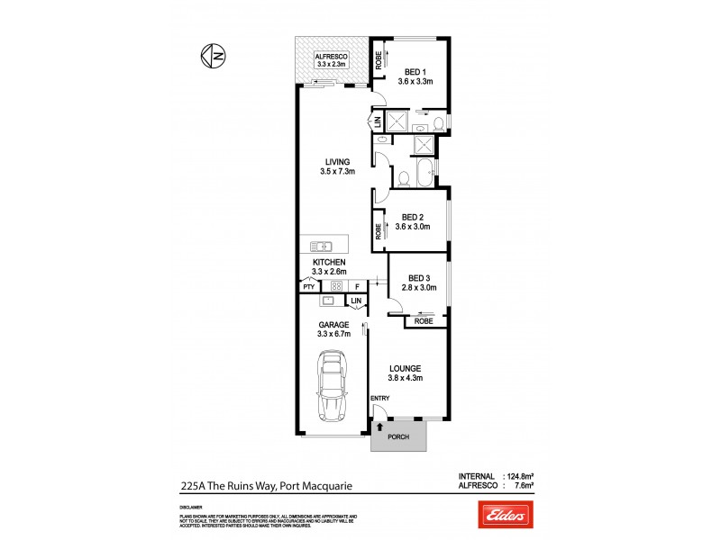 225A The Ruins Way, Port Macquarie NSW 2444 Floorplan