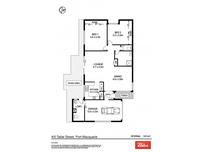 4/5 Table Street, Port Macquarie NSW 2444 Floorplan