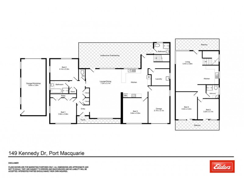 149 Kennedy Drive, Port Macquarie NSW 2444 Floorplan