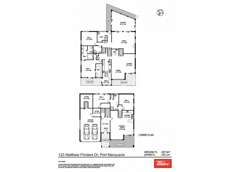 123 Matthew Flinders Drive, Port Macquarie NSW 2444 Floorplan