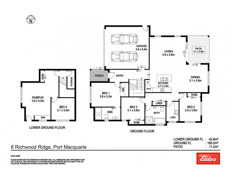 8 Richwood Ridge, Port Macquarie NSW 2444 Floorplan