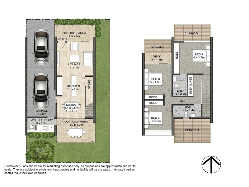 36/6 Cathie Road, Port Macquarie NSW 2444 Floorplan