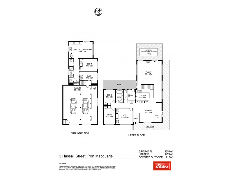 3 Hassall Street, Port Macquarie NSW 2444 Floorplan