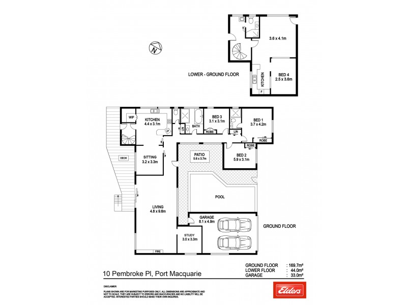 10 Pembroke Place, Port Macquarie NSW 2444 Floorplan
