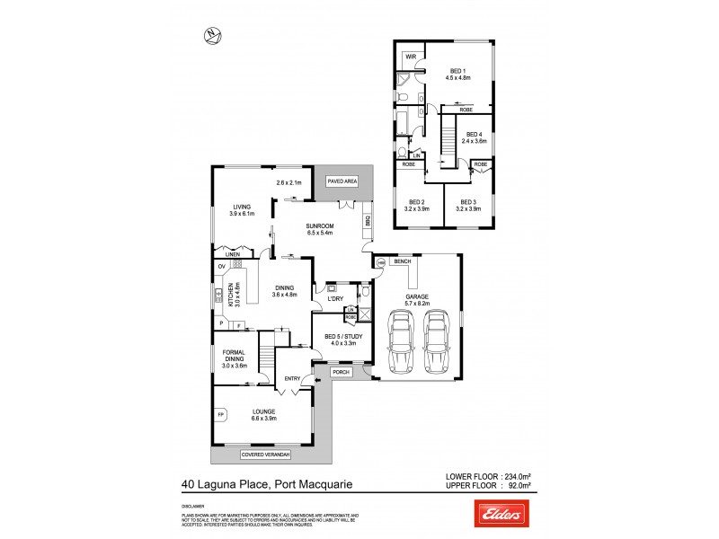 40 Laguna Place, Port Macquarie NSW 2444 Floorplan