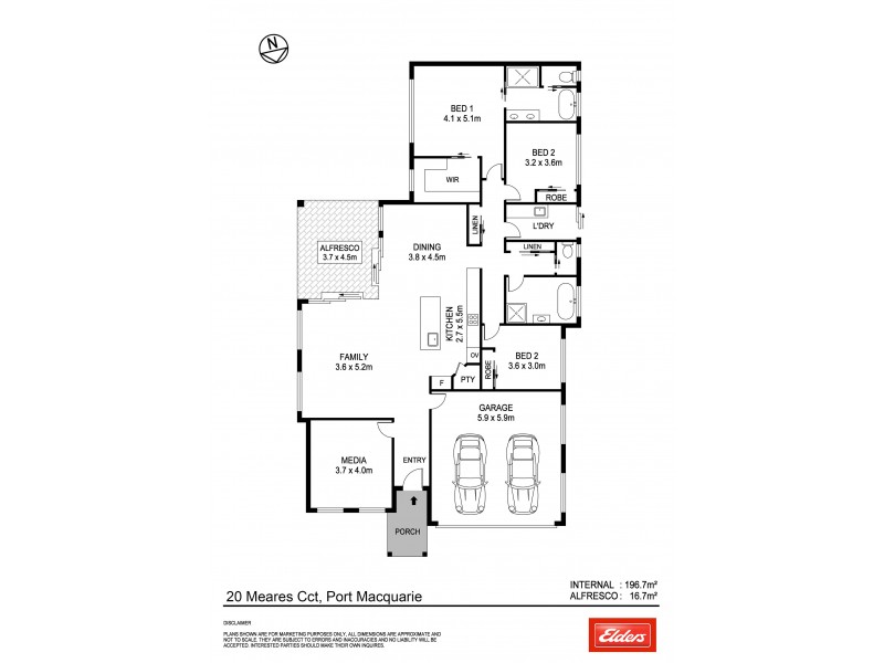 20 Meares Circuit, Thrumster NSW 2444 Floorplan