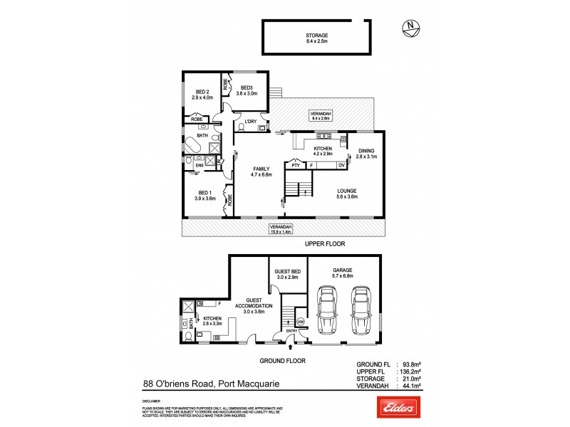 88 O’Briens Road, Port Macquarie NSW 2444 Floorplan