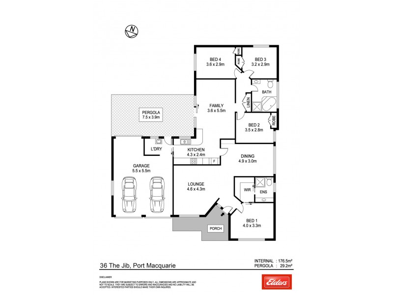 36 The Jib, Port Macquarie NSW 2444 Floorplan