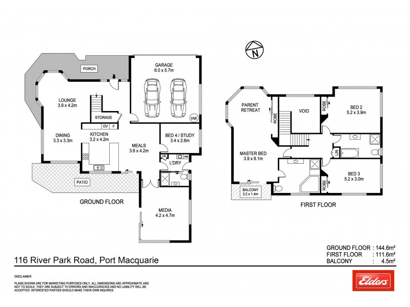 116 River Park Road, Port Macquarie NSW 2444 Floorplan