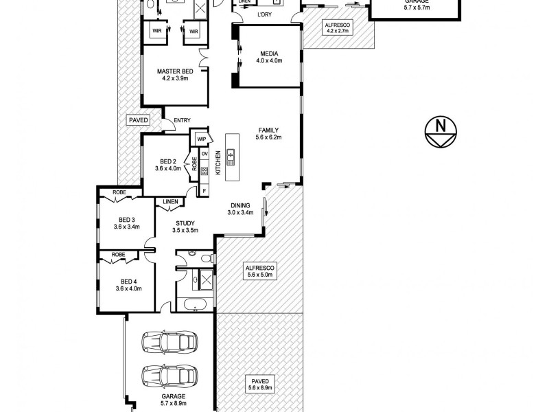 25 Lakeside Way, Lake Cathie NSW 2445 Floorplan