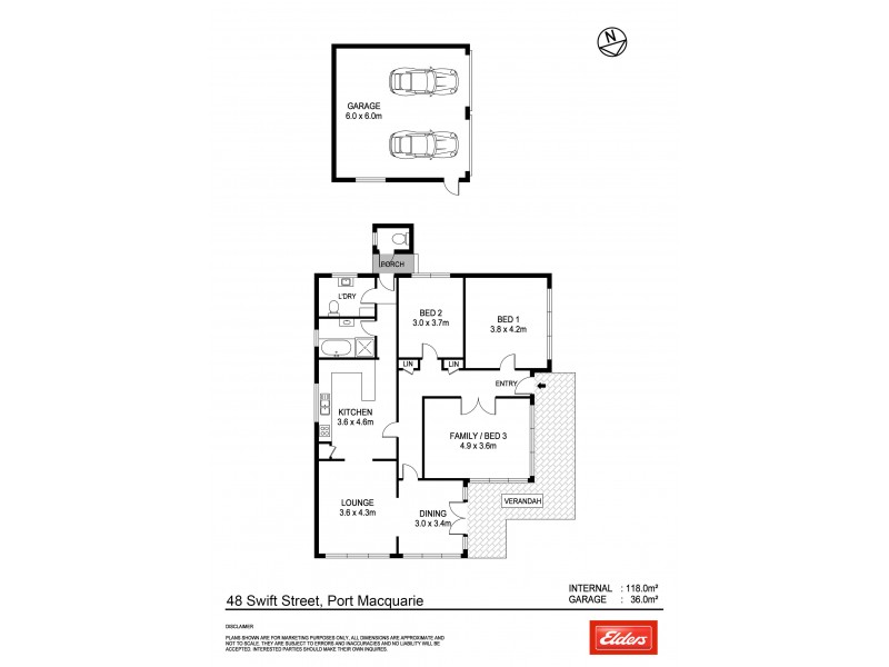 48 Swift Street, Port Macquarie NSW 2444 Floorplan