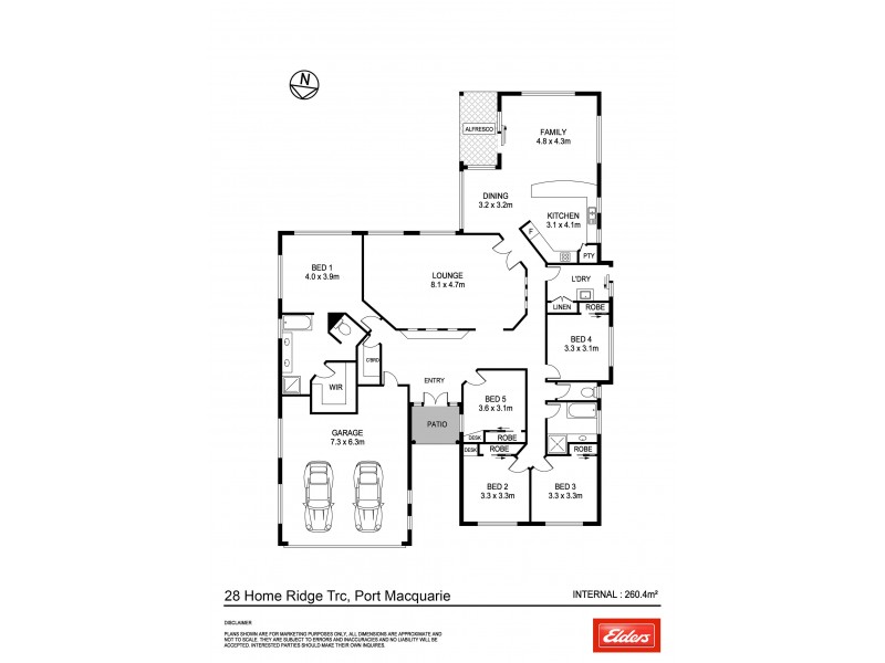 28 Home Ridge Terrace, Port Macquarie NSW 2444 Floorplan