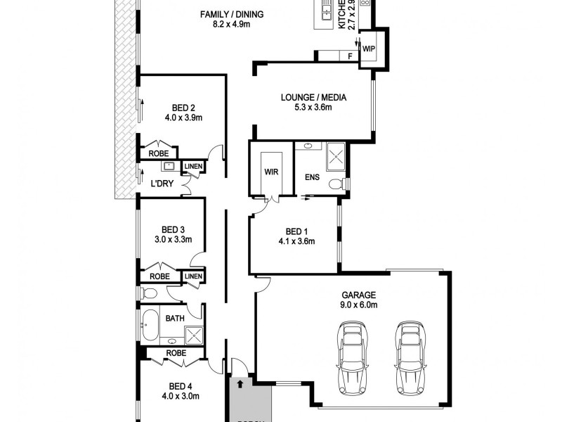 23 Power Street, Port Macquarie NSW 2444 Floorplan
