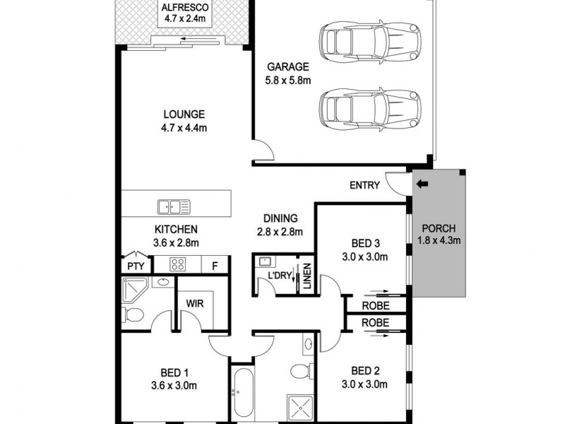 12 Day Circuit, Thrumster NSW 2444 Floorplan