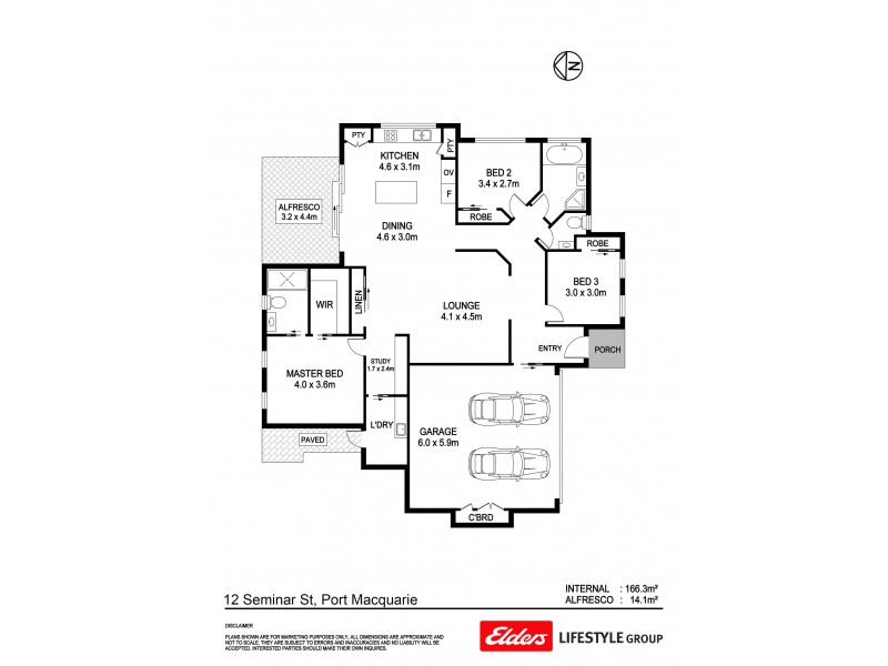 12 Seminar Street, Thrumster NSW 2444 Floorplan