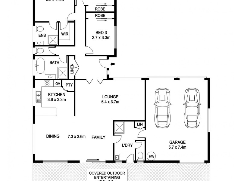 37 Laguna Place, Port Macquarie NSW 2444 Floorplan