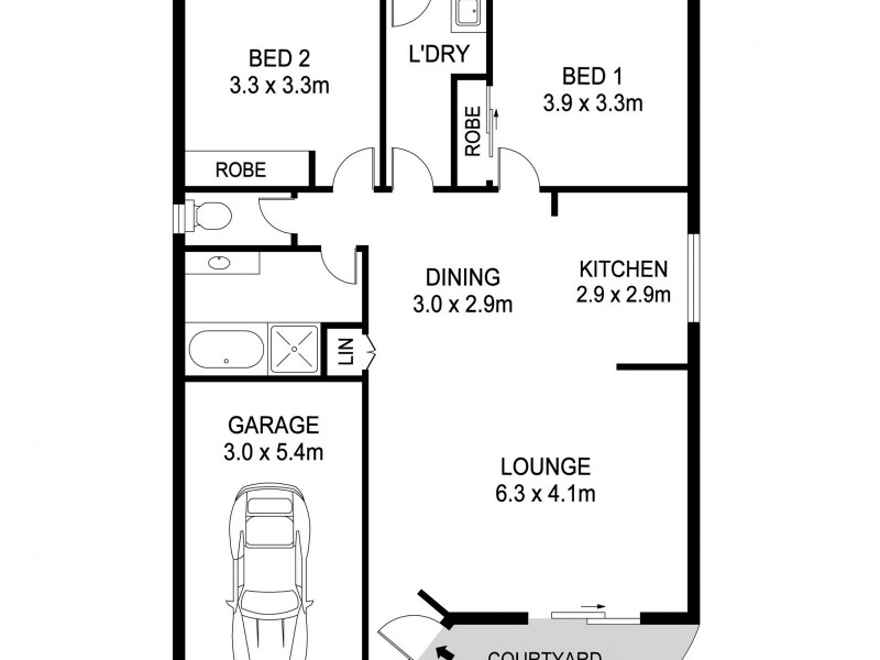 3/2 Farrer Parade, Port Macquarie NSW 2444 Floorplan
