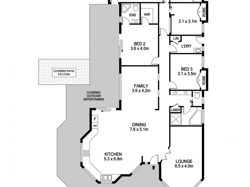6 Aqua Crescent, Lake Cathie NSW 2445 Floorplan