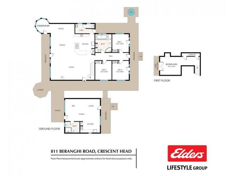 811 Beranghi Road, Crescent Head NSW 2440 Floorplan