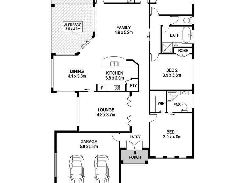 24 Wonga Crescent, Port Macquarie NSW 2444 Floorplan