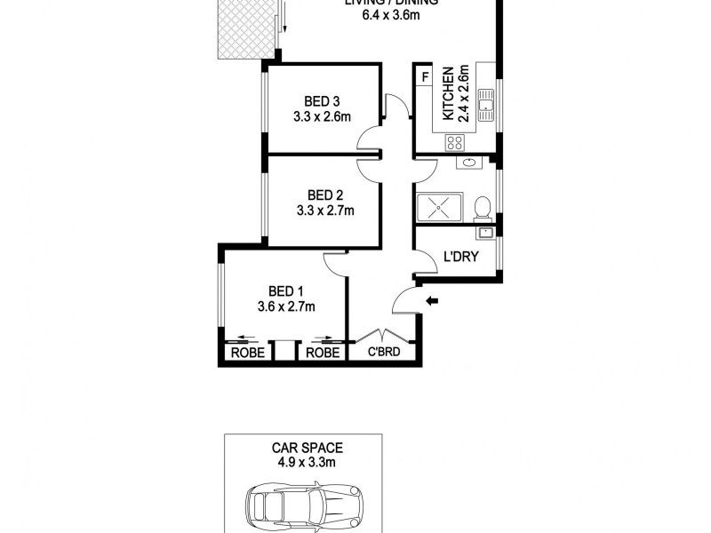 5/69A Pacific Drive, Port Macquarie NSW 2444 Floorplan