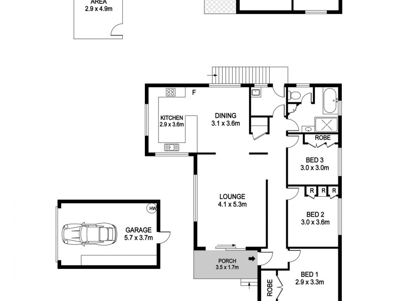 26 Heather Street, Port Macquarie NSW 2444 Floorplan