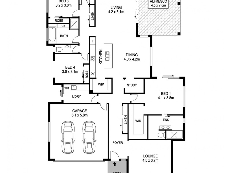 33 Sovereign Drive, Thrumster NSW 2444 Floorplan