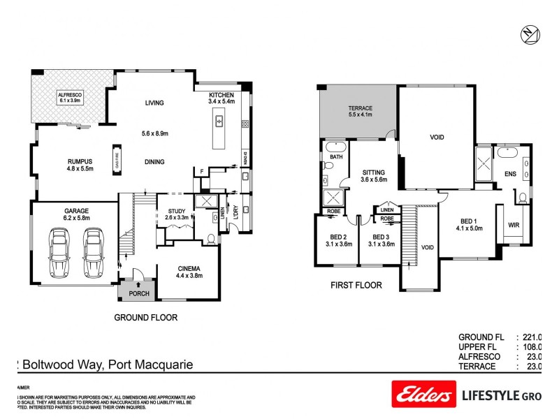 32 Boltwood Way, Thrumster NSW 2444 Floorplan