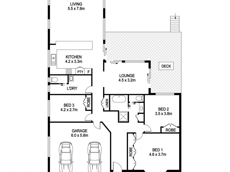 13 Bourne Street, Port Macquarie NSW 2444 Floorplan