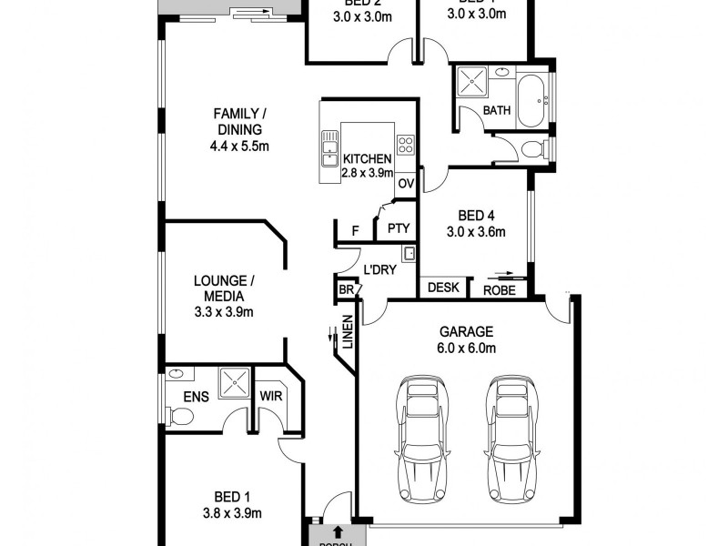 7 Ella Close, Bonny Hills NSW 2445 Floorplan