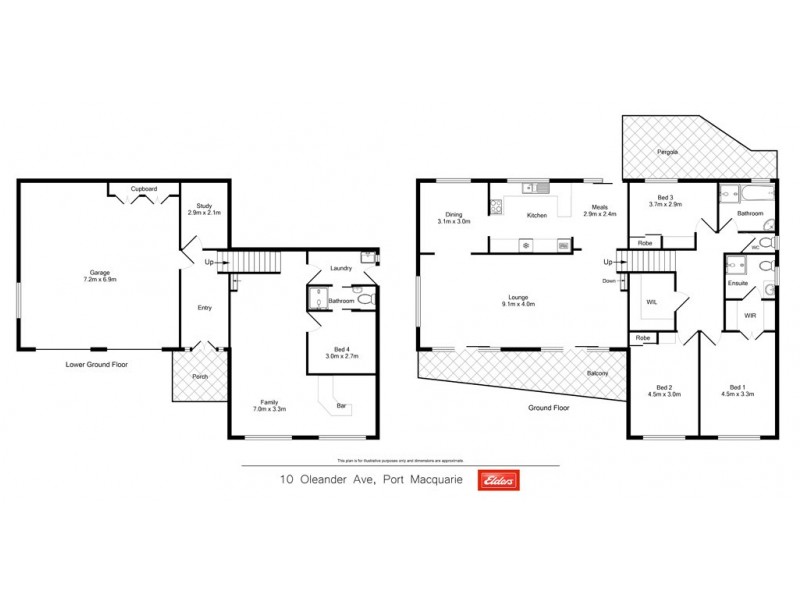 10 Oleander Avenue, Port Macquarie NSW 2444 Floorplan