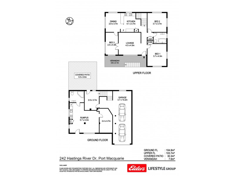 242 Hastings River Drive, Port Macquarie NSW 2444 Floorplan