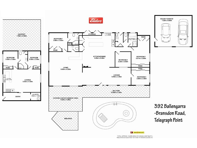392 Ballengarra Bransdon Road, Telegraph Point NSW 2441 Floorplan
