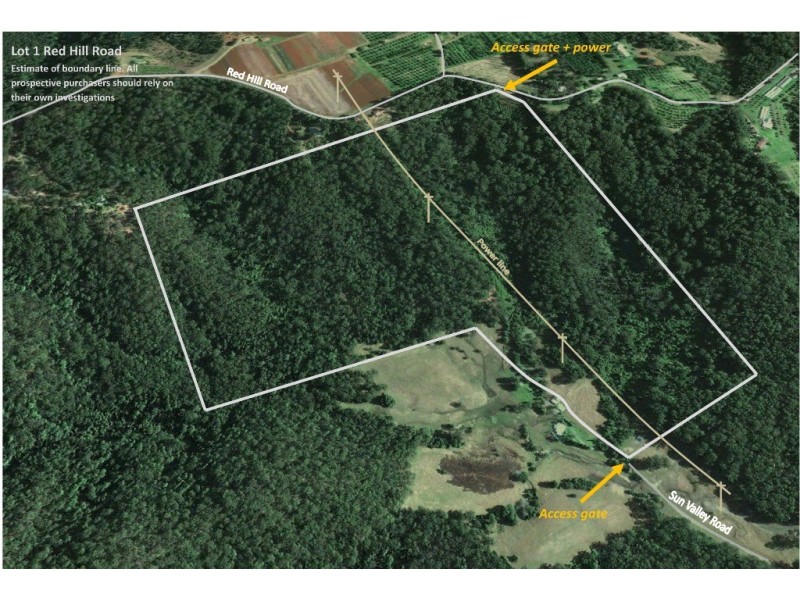 Lot 1 Red Hill Road, Telegraph Point NSW 2441