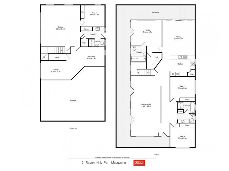 3 Raven Hill, Port Macquarie NSW 2444 Floorplan