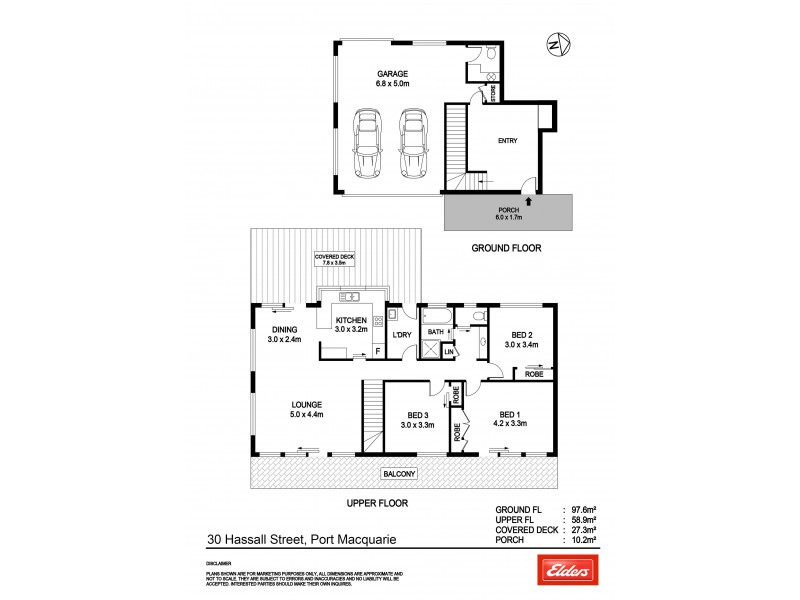 30 Hassall Street, Port Macquarie NSW 2444 Floorplan