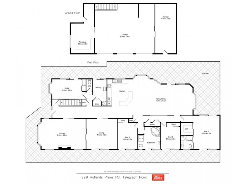 229 Rollands Plains Road, Telegraph Point NSW 2441 Floorplan