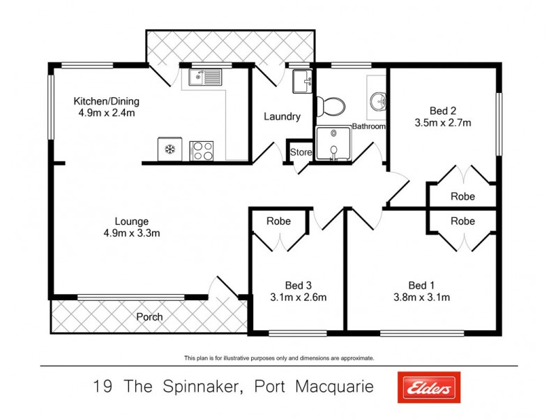 19 The Spinnaker, Port Macquarie NSW 2444 Floorplan