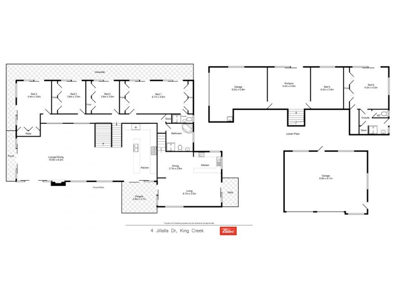 4 Jillalla Drive, King Creek NSW 2446 Floorplan