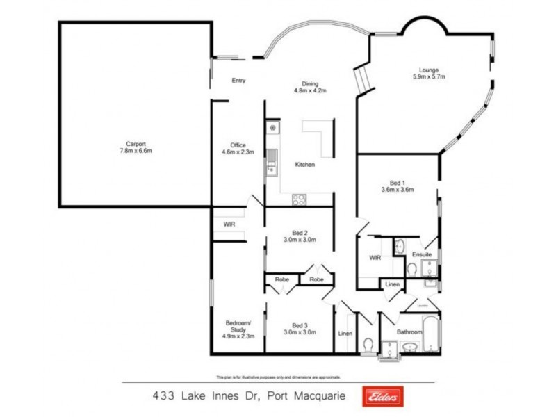 433A LAKE INNES DRIVE, Port Macquarie NSW 2444 Floorplan